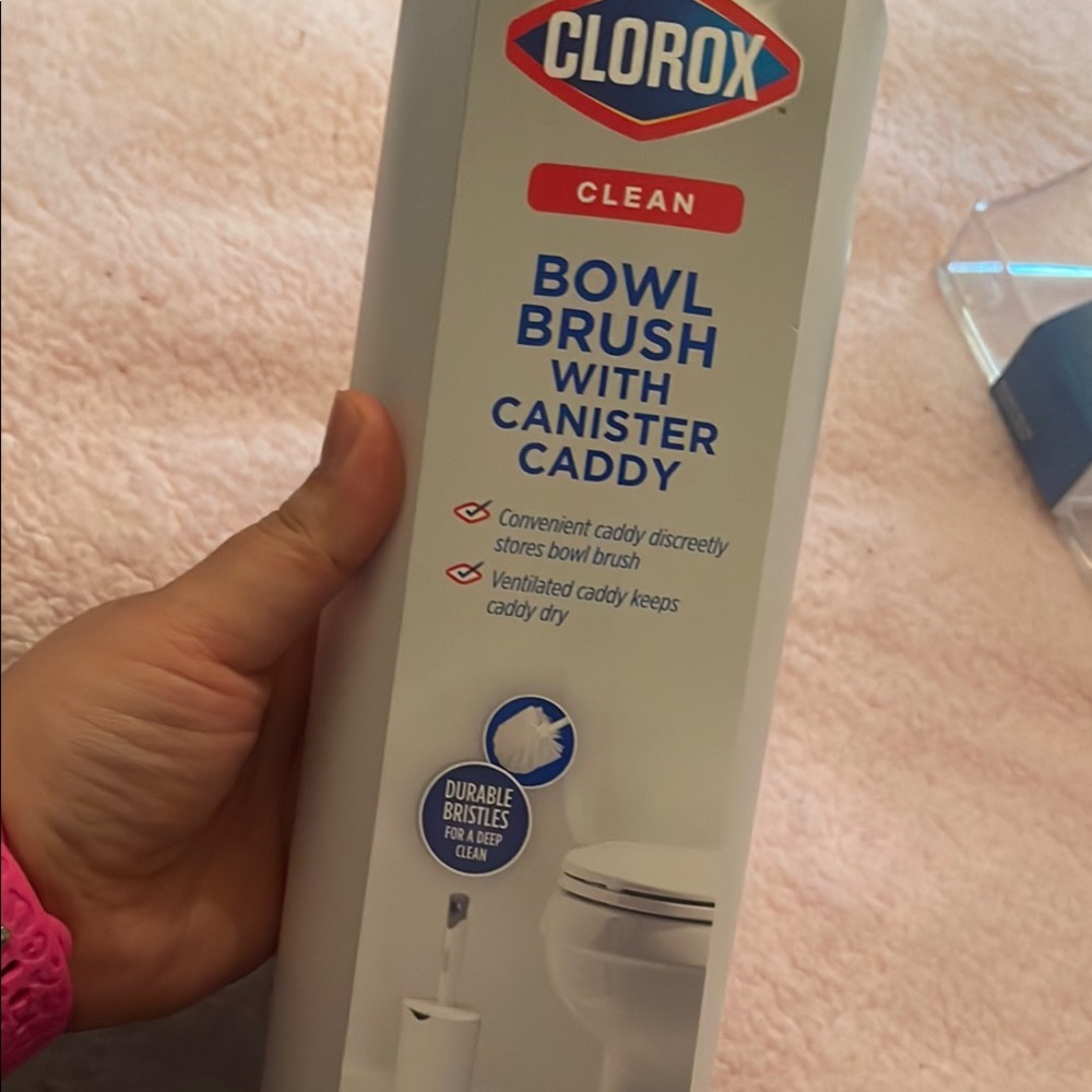 Clorox Toilet Brush with Ventilated Caddy